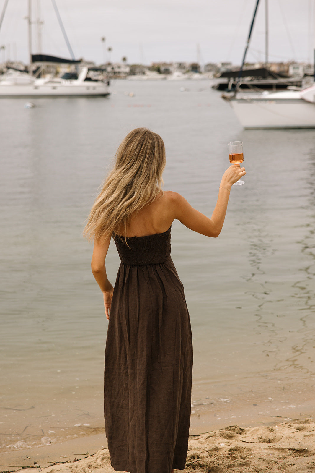 Blair Linen Maxi Dress - Dose of Soleil