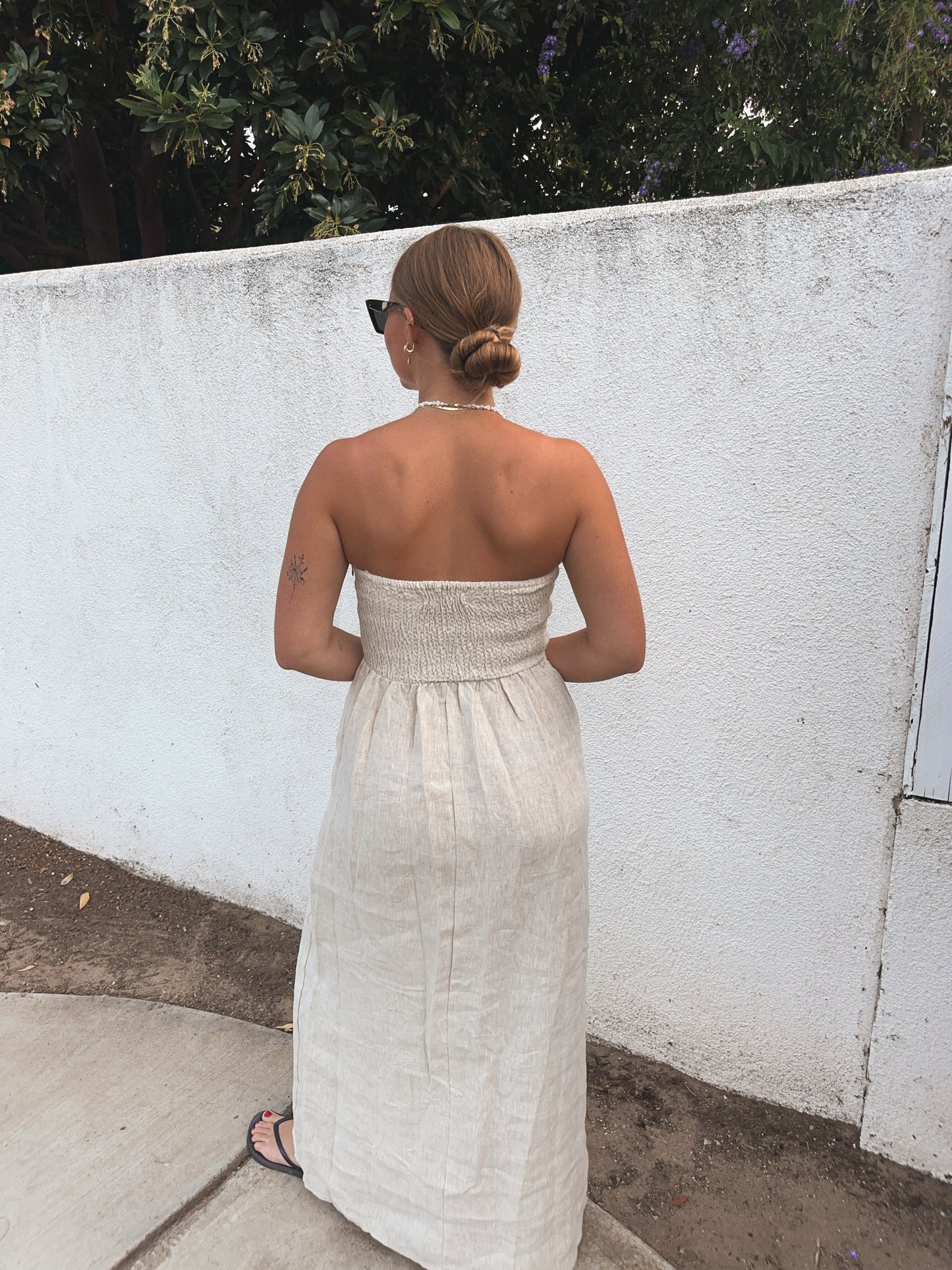 Blair Linen Maxi Dress - Dose of Soleil