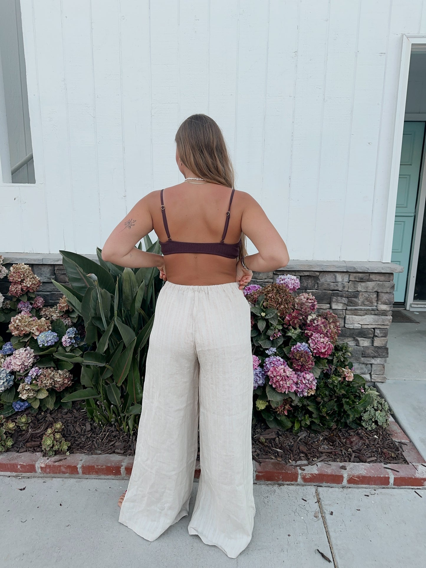 Driftwood Linen Pants - Dose of Soleil