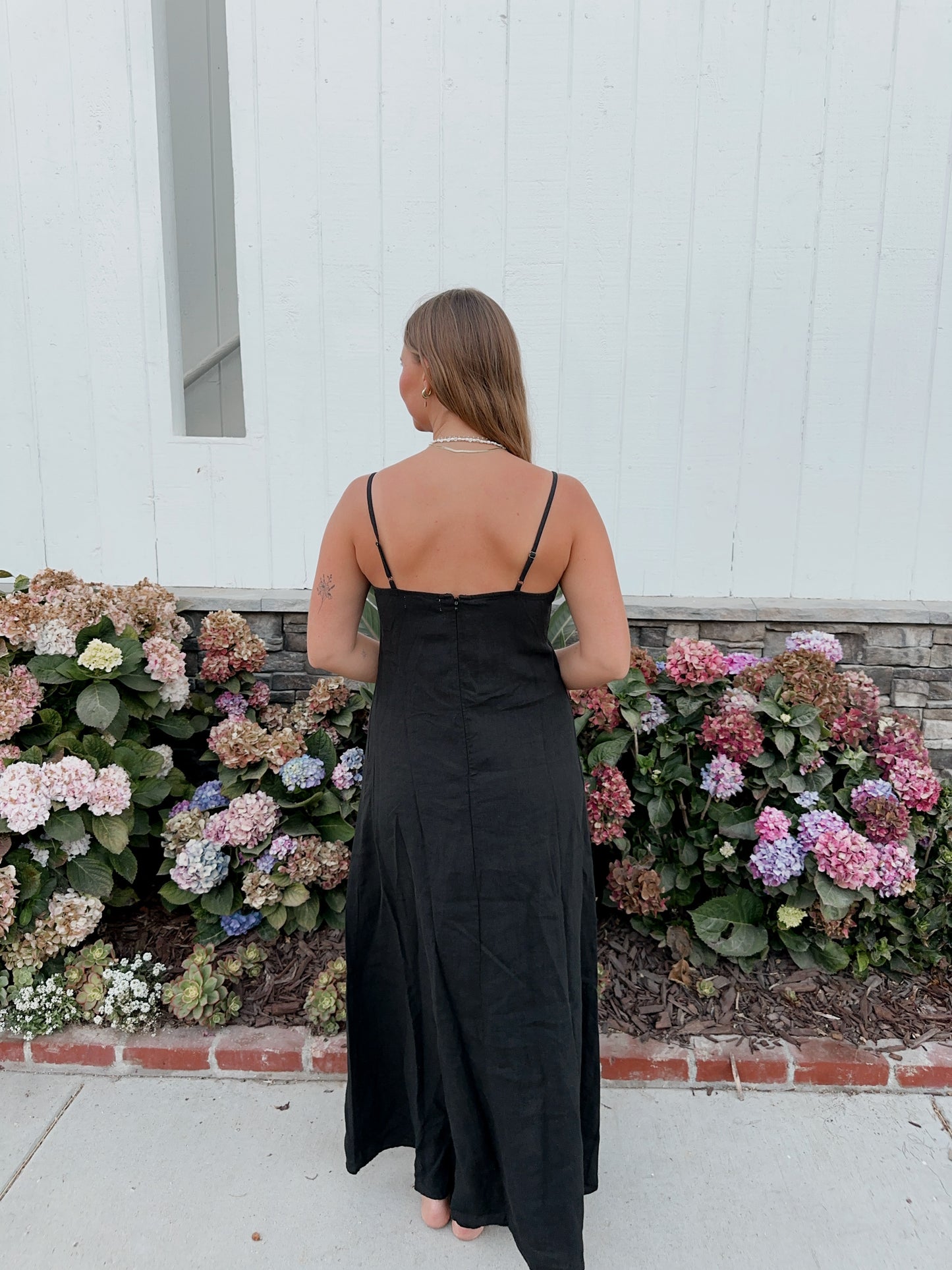 Slow Living Linen Maxi Dress - Dose of Soleil