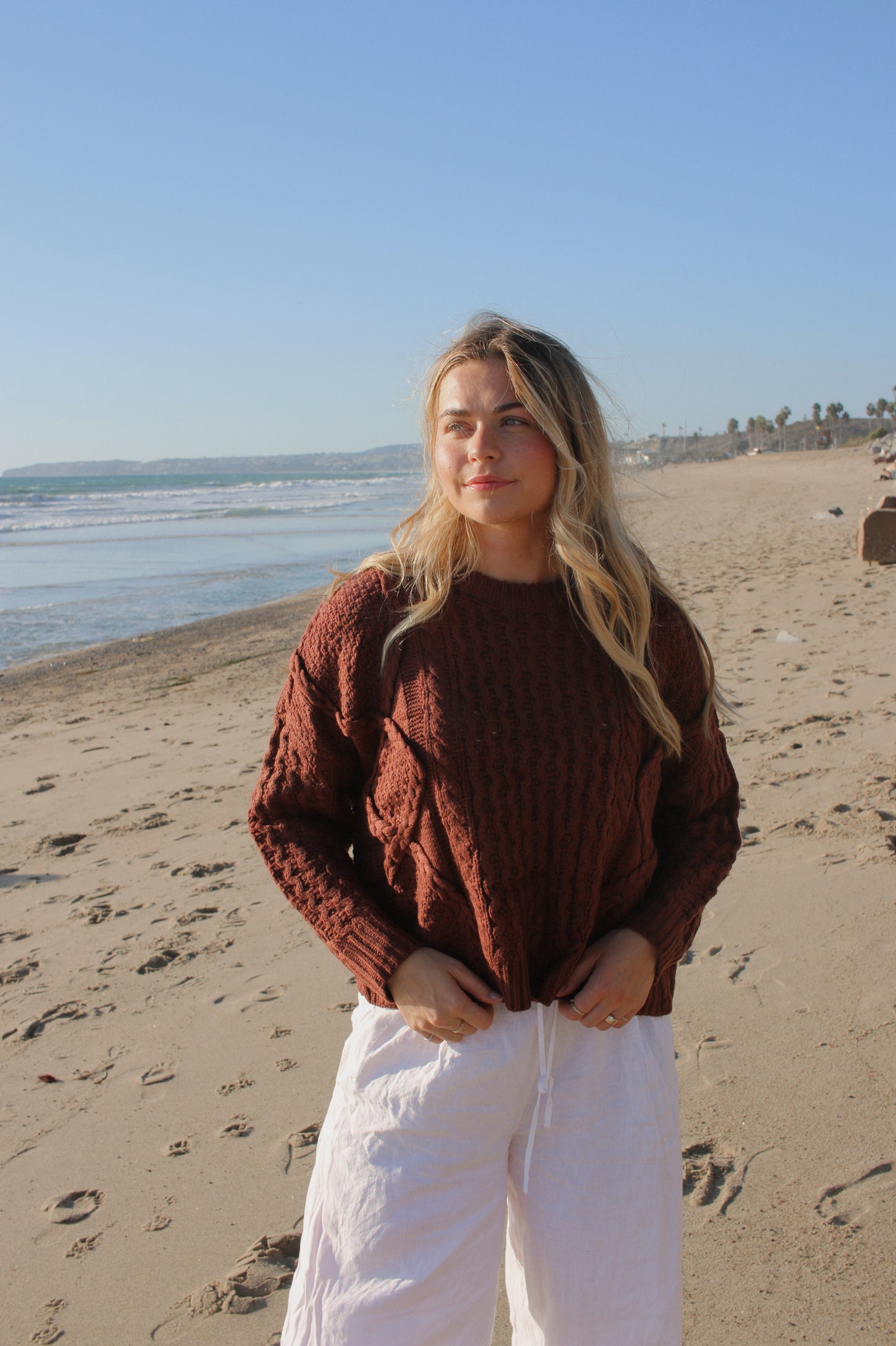 Spice Cable Knit - Dose of Soleil