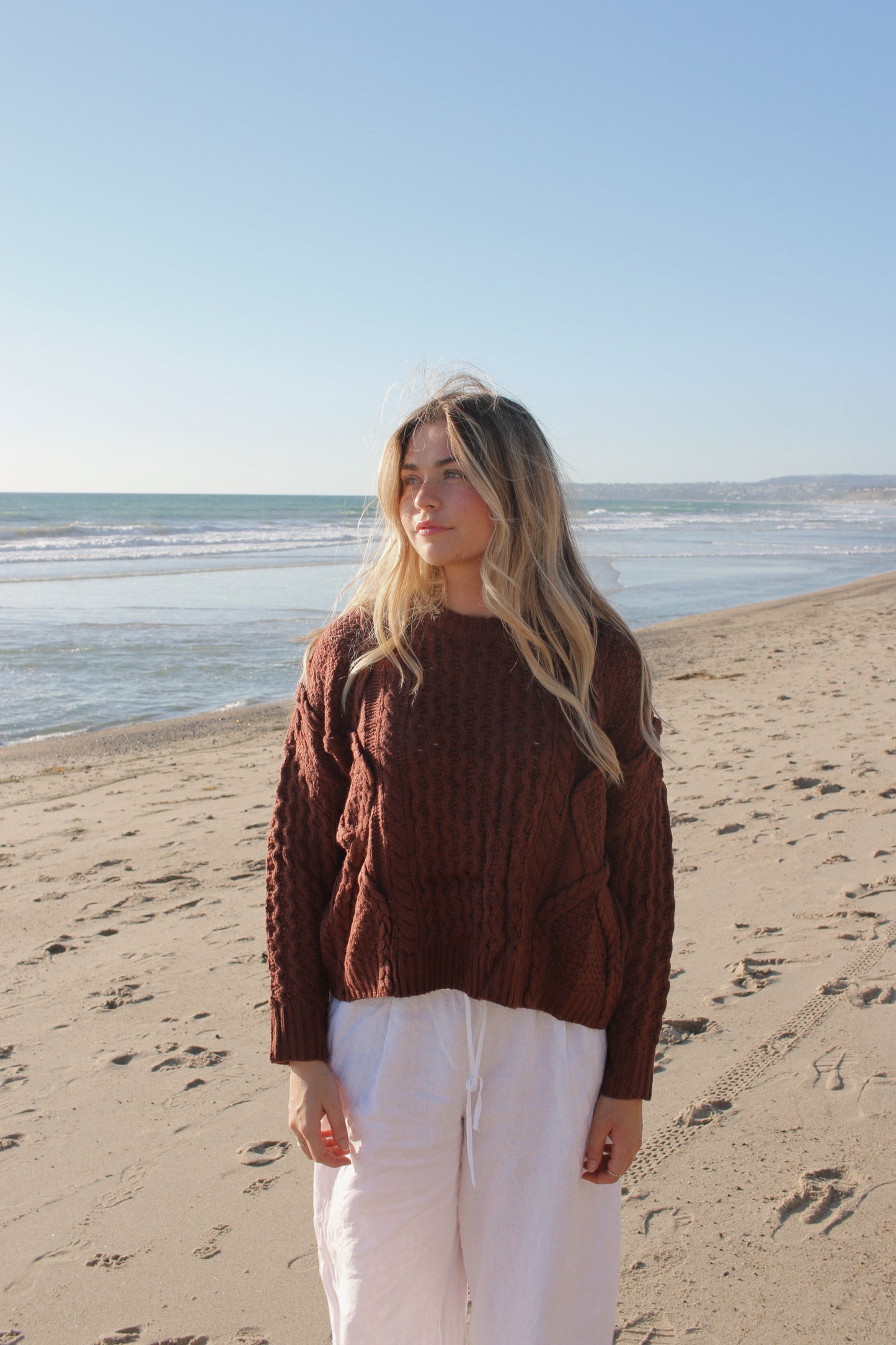 Spice Cable Knit - Dose of Soleil