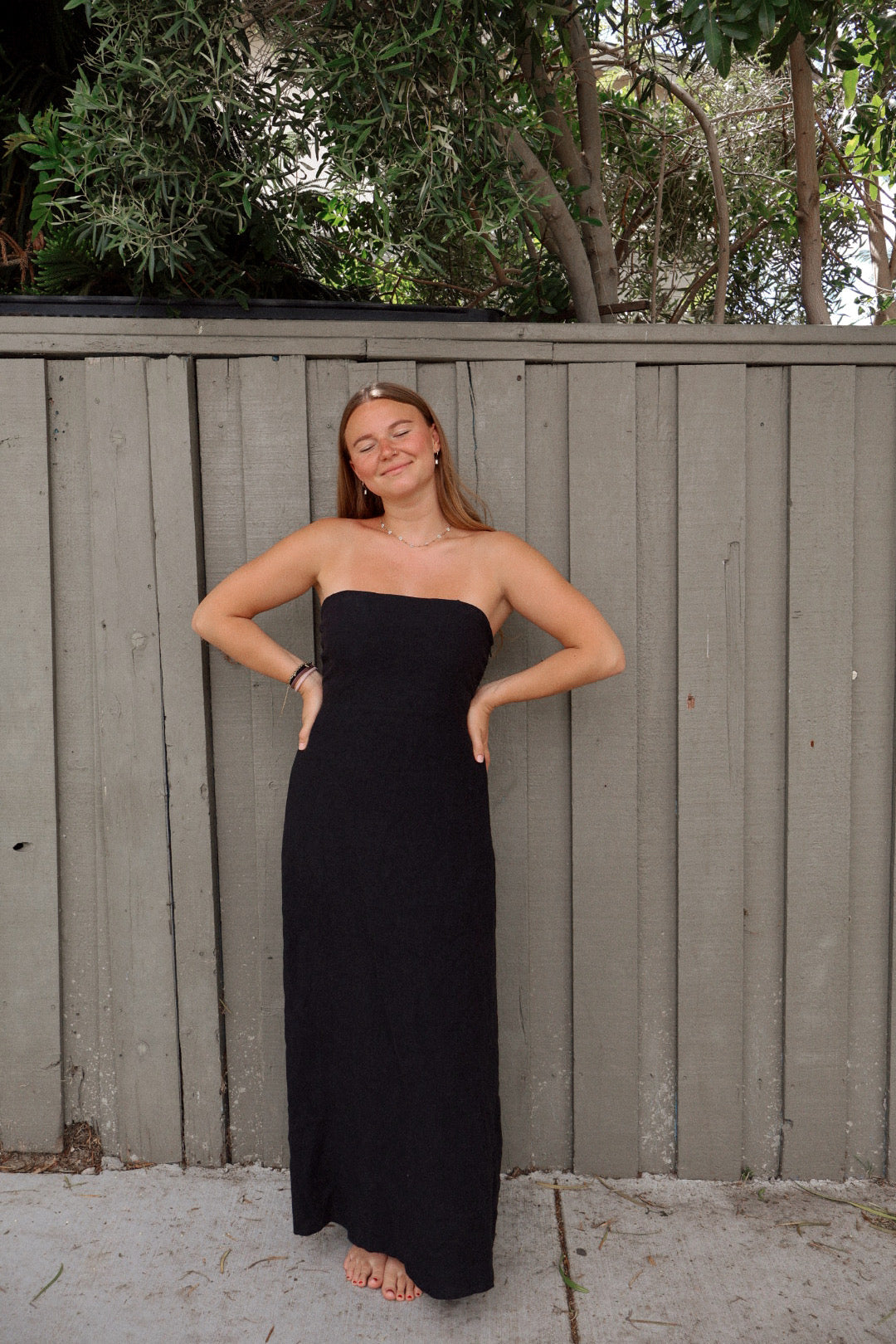 Blair Linen Maxi Dress - Dose of Soleil