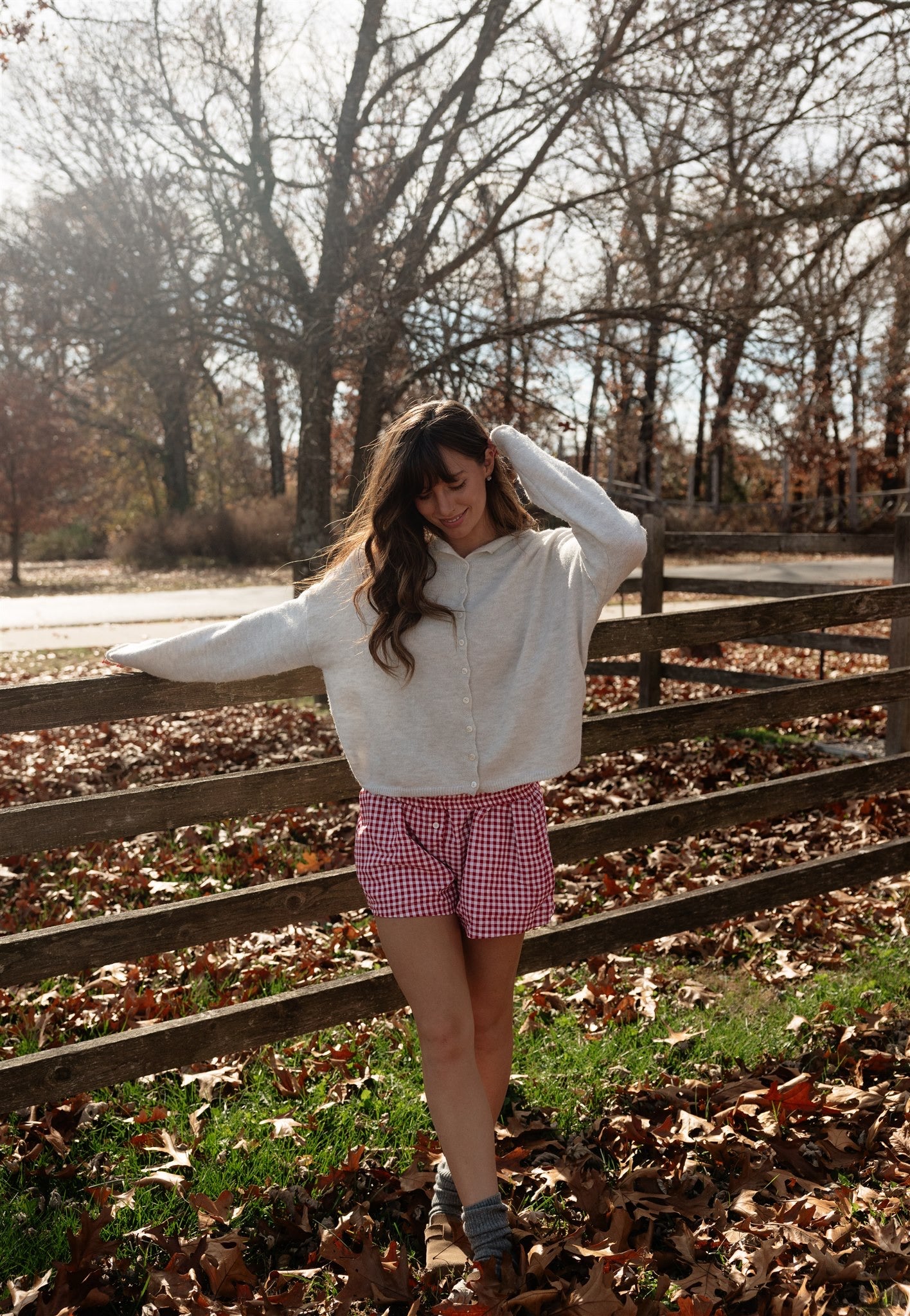 Firewood Sweater in Heather Grey