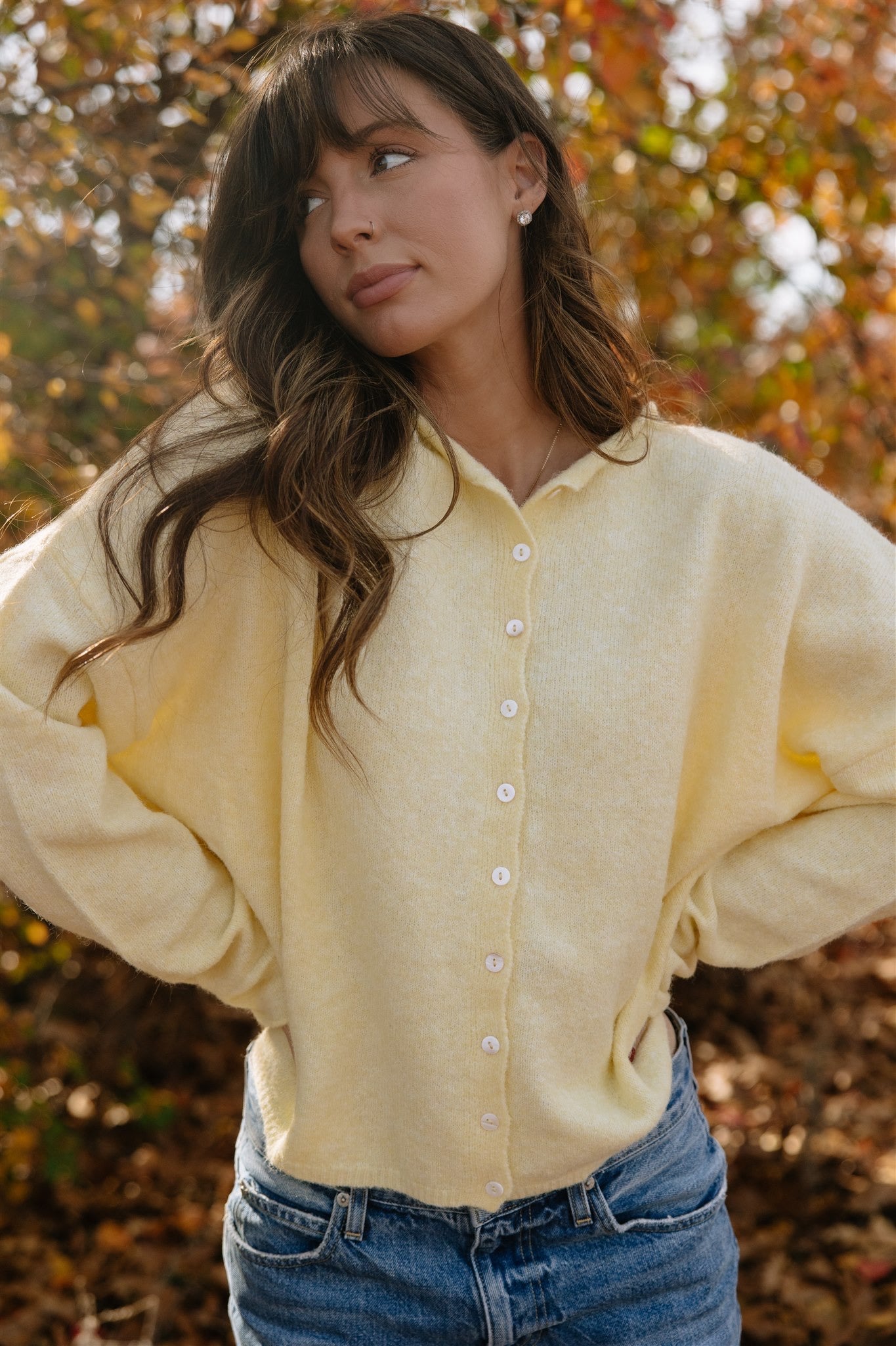 Firewood Sweater in Butter - Dose of Soleil