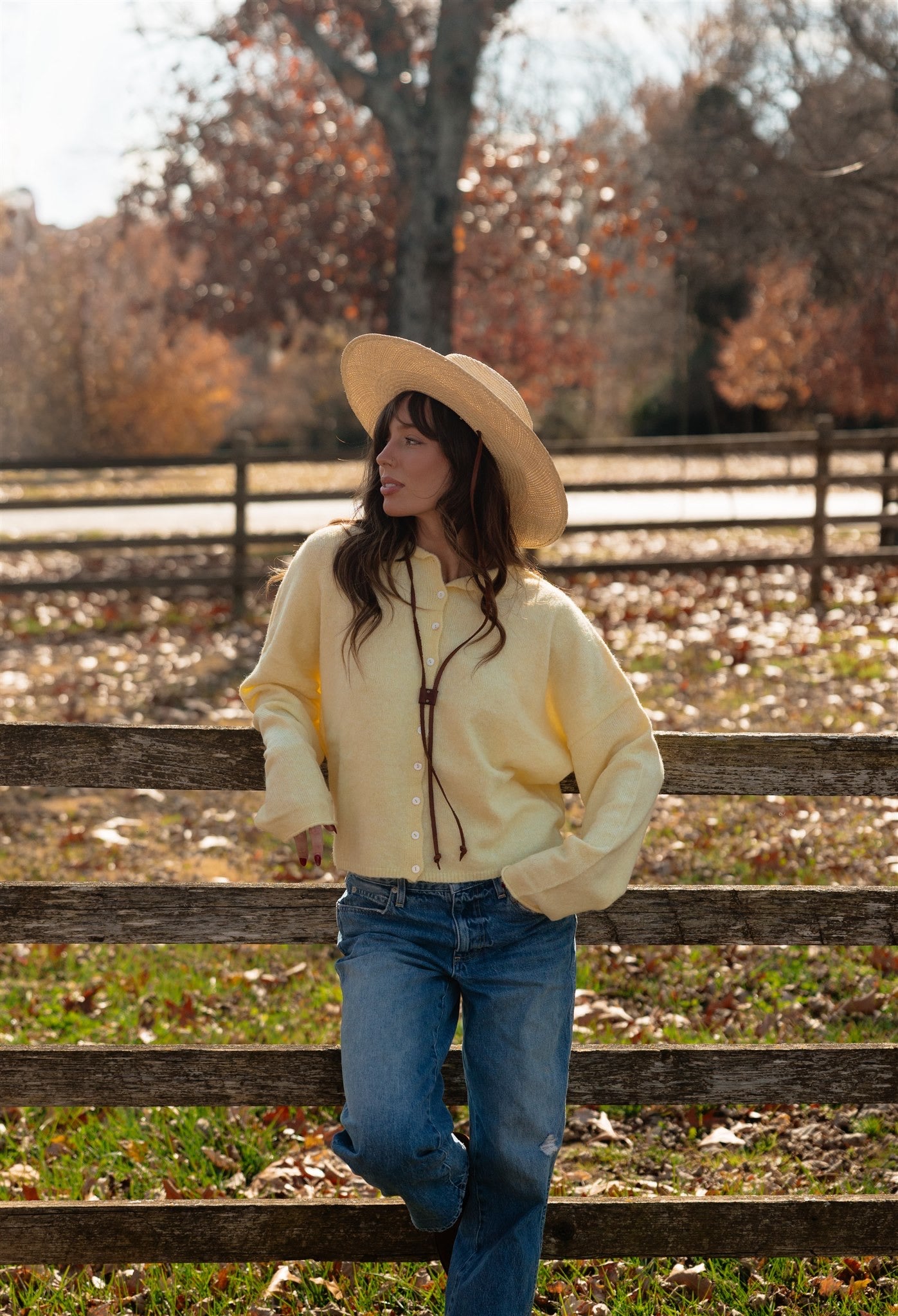Firewood Sweater in Butter - Dose of Soleil