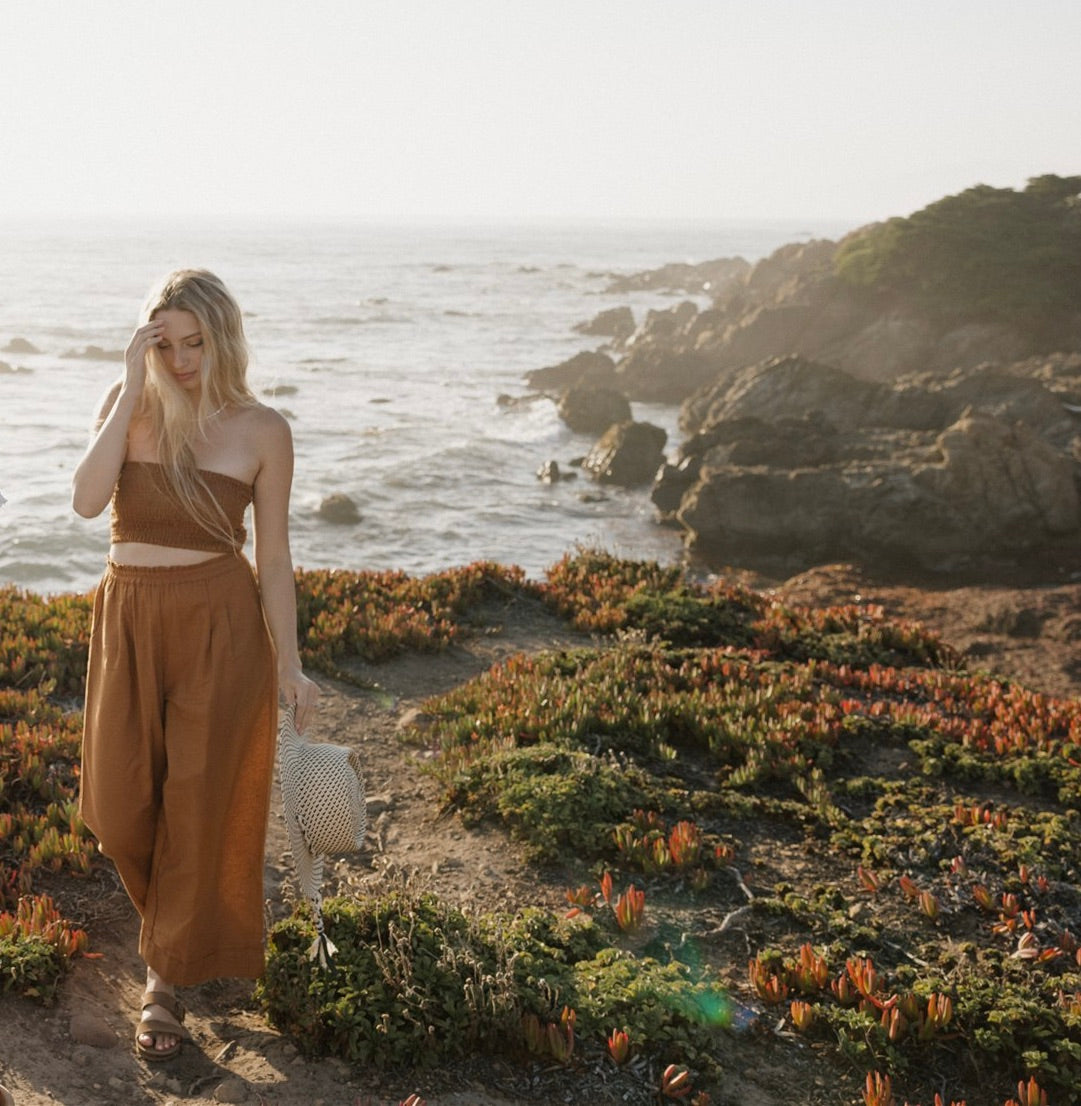 Sunrise Linen Pants - Dose of Soleil