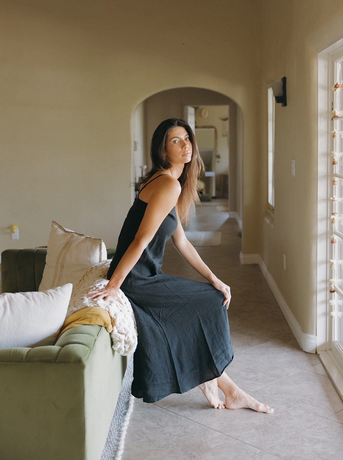Slow Living Linen Maxi Dress Slow Living Linen Maxi Dress
