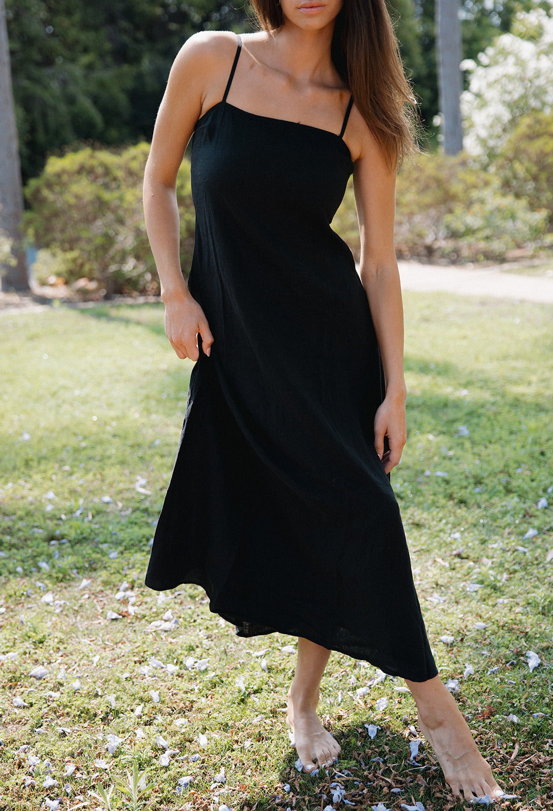 Slow Living Linen Maxi Dress