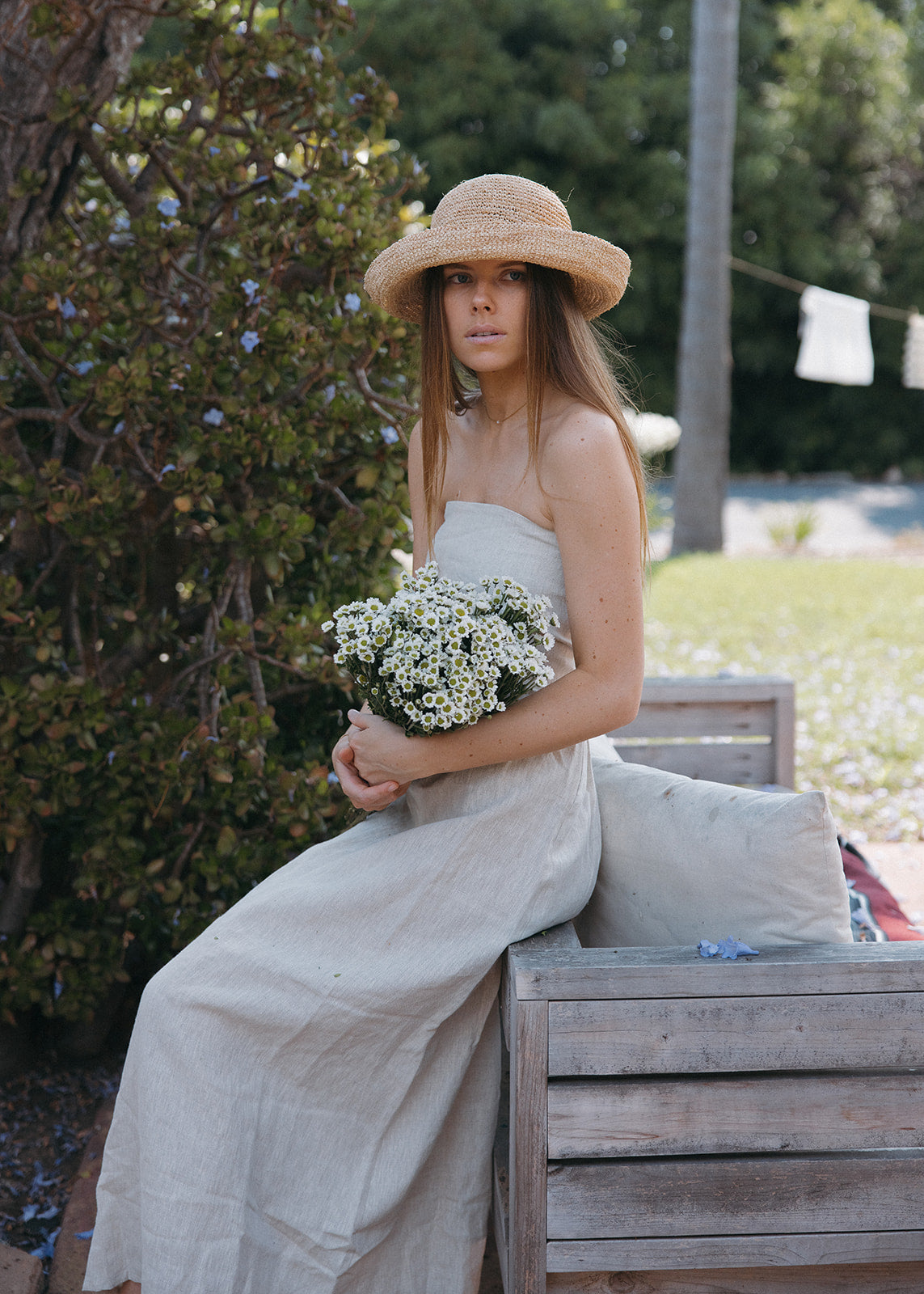 Blair Linen Maxi Dress