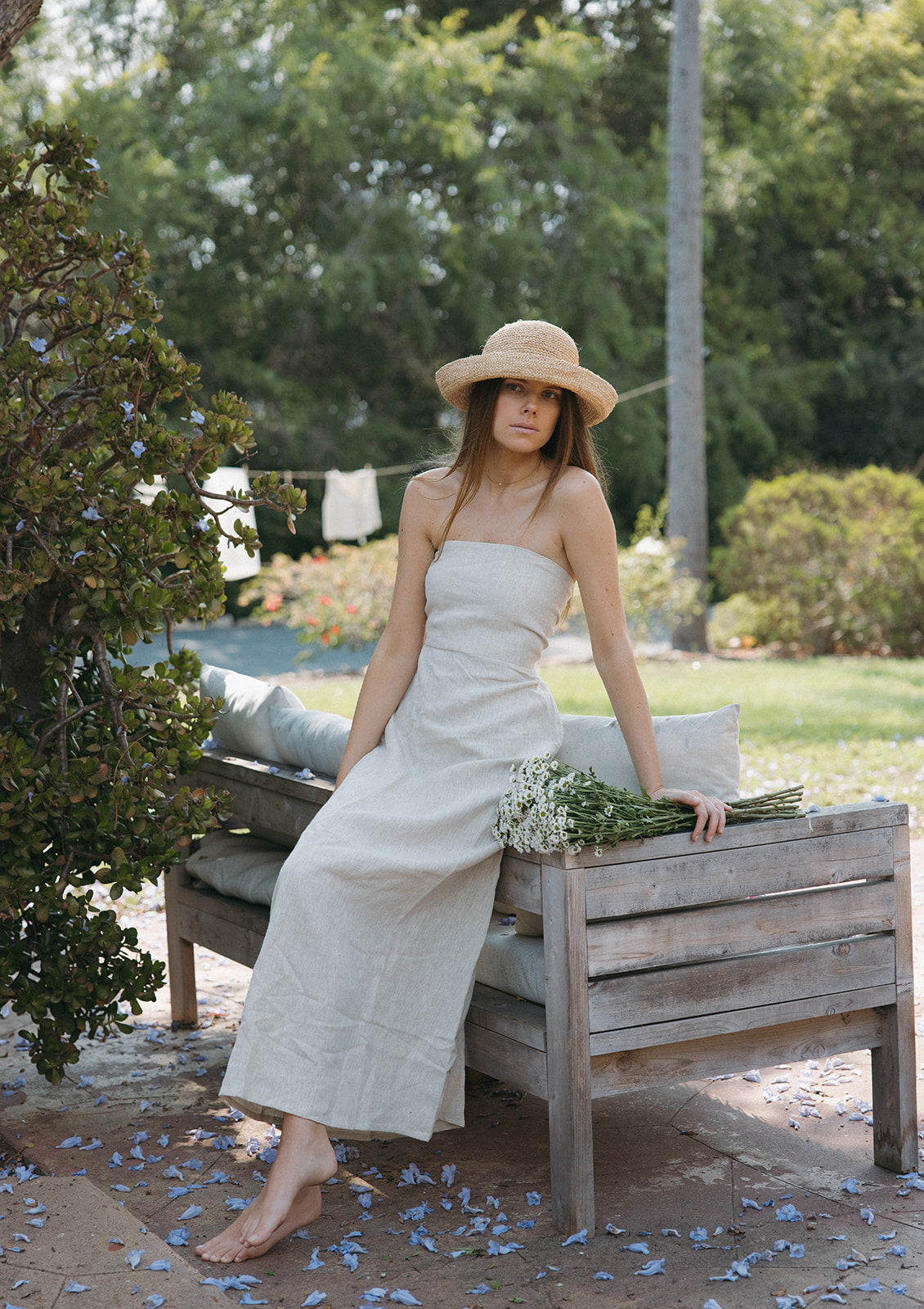 Blair Linen Maxi Dress Blair Linen Maxi Dress