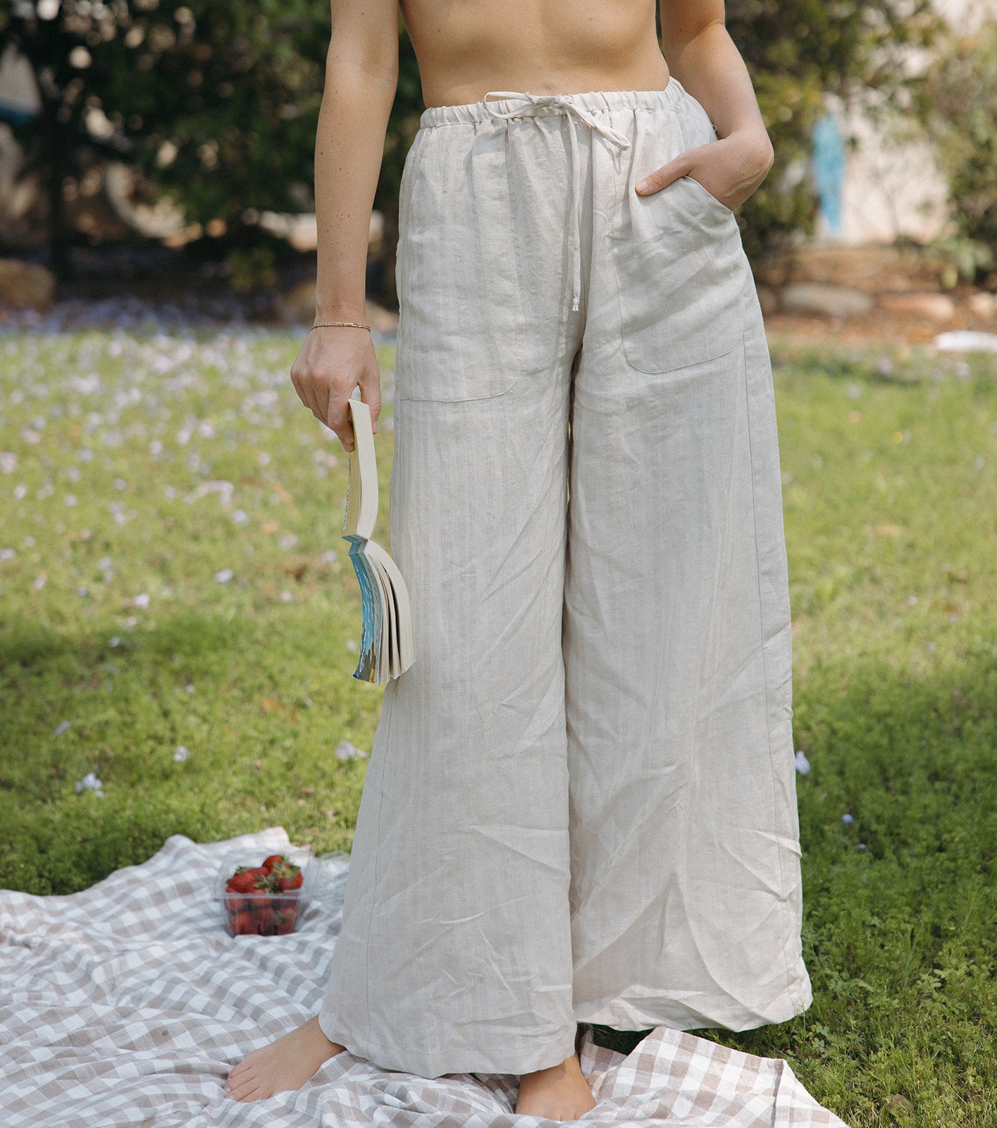 Driftwood Linen Pants