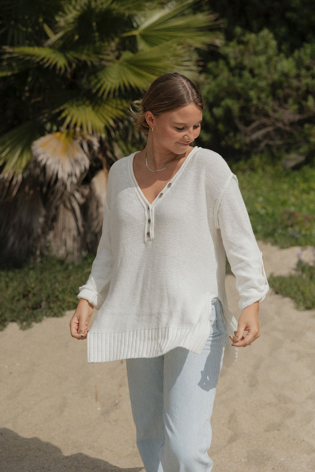 Henley Sweater - Dose of Soleil