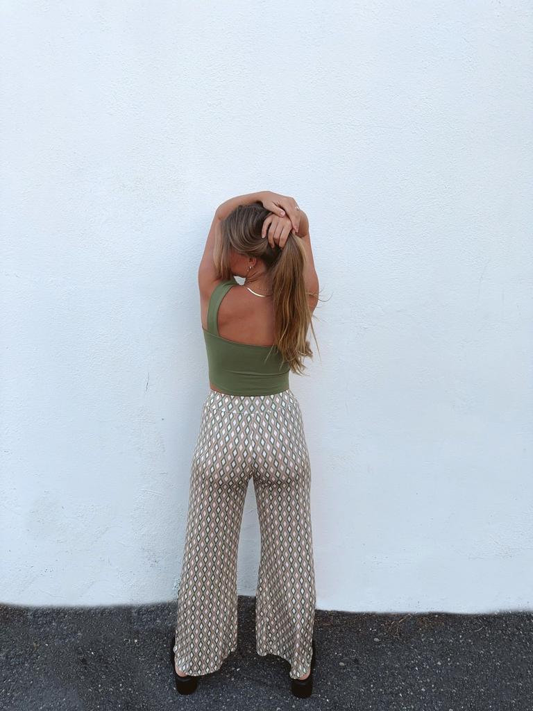 Buy Tesoro Patterned Pants