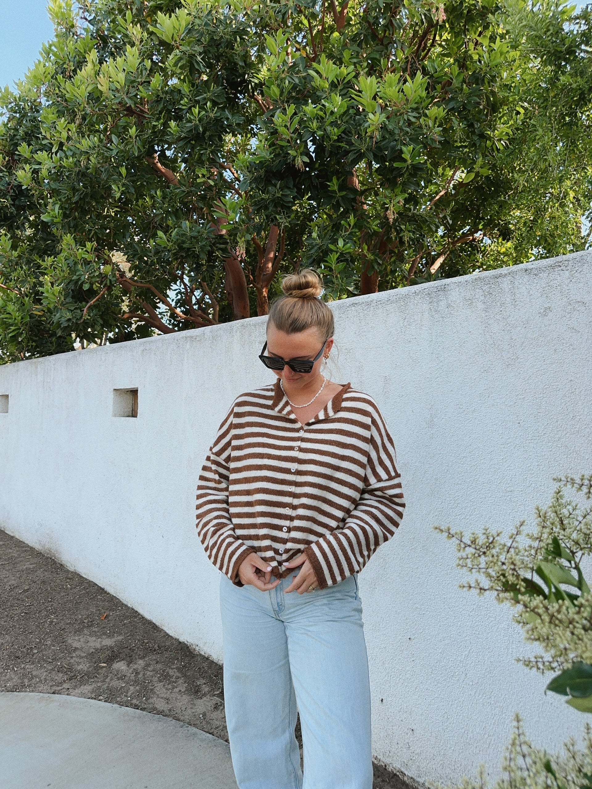 Firewood Sweater in Striped - Dose of Soleil