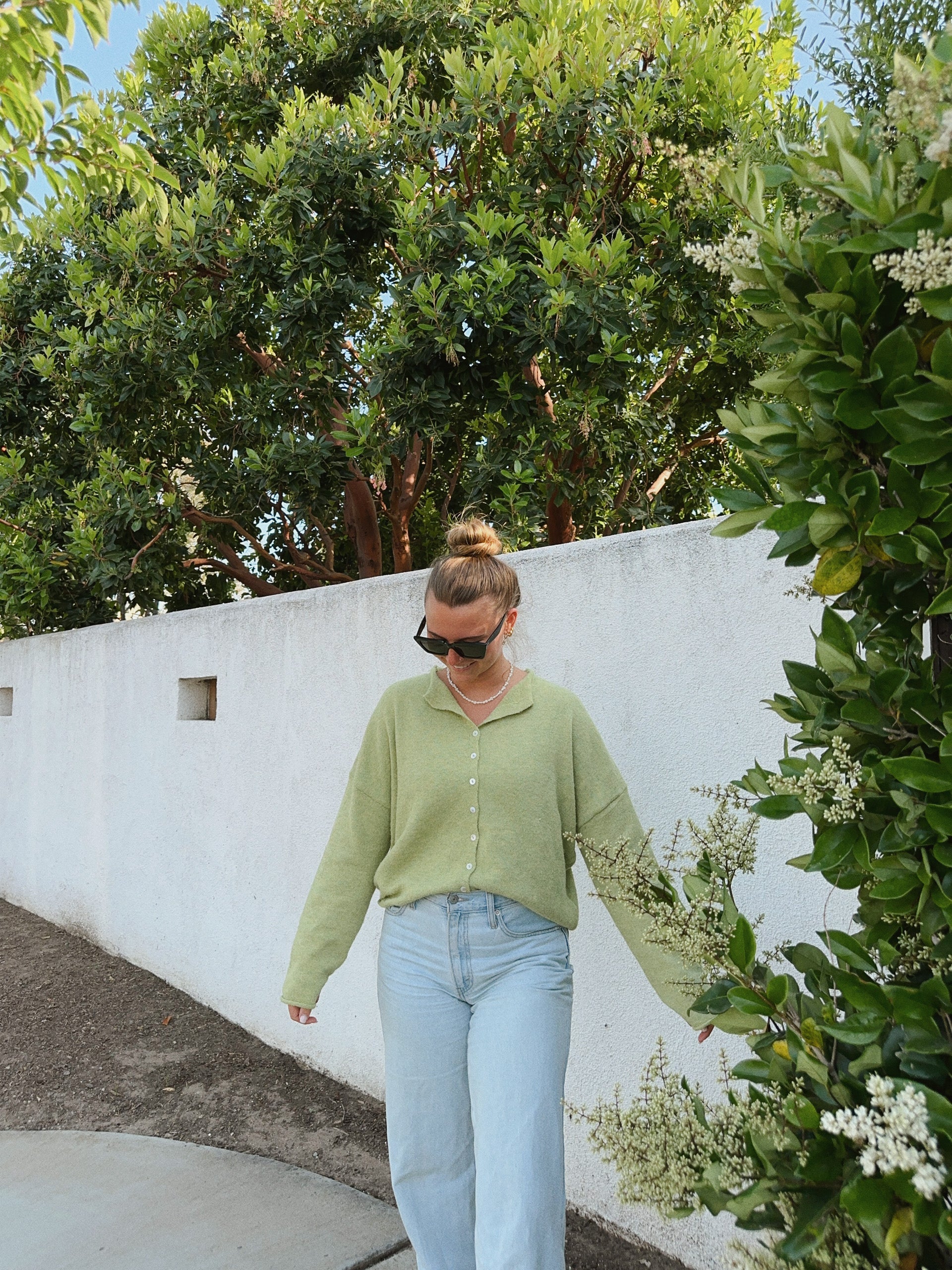 Firewood Sweater in Lime - Dose of Soleil