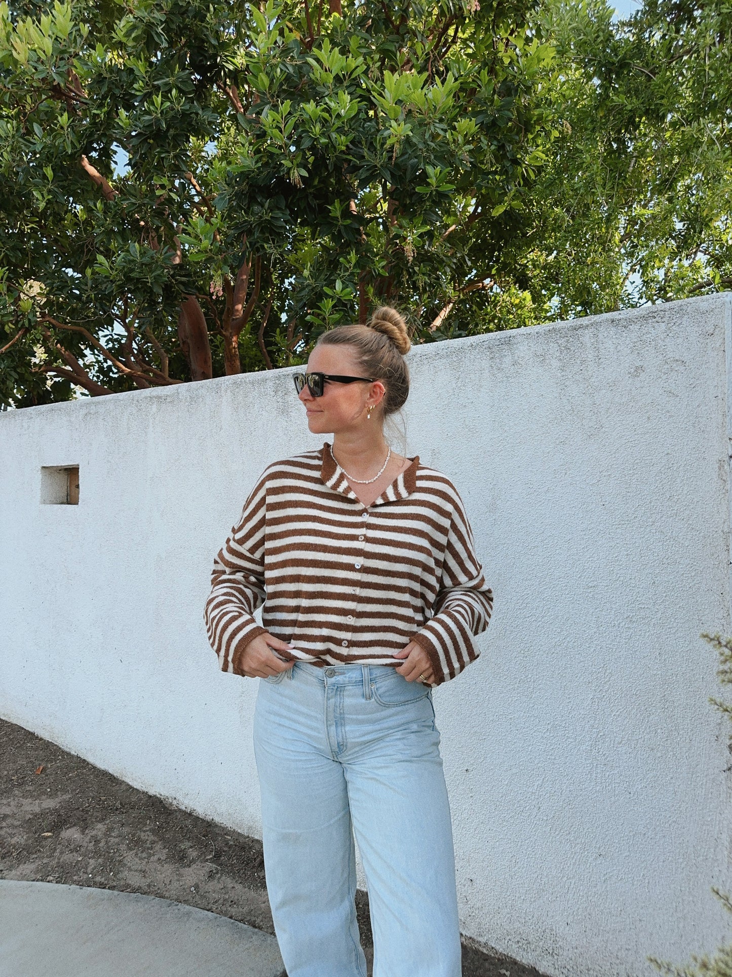 Firewood Sweater in Striped - Dose of Soleil