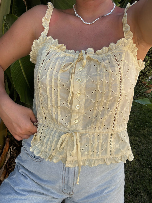 Lemontini Top - Dose of Soleil